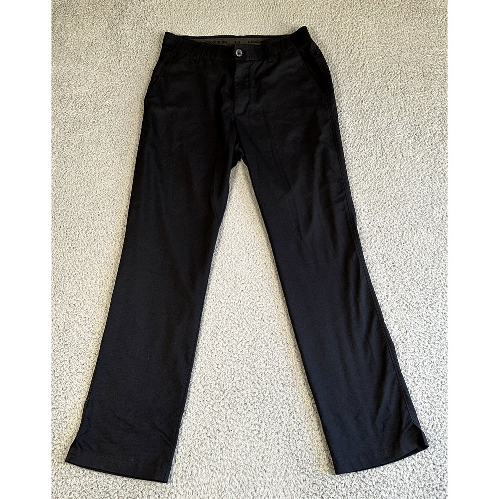 Under Armour Golf Pants Mens 32x32 Navy Performance Chino Stretch (Actual 30x32)